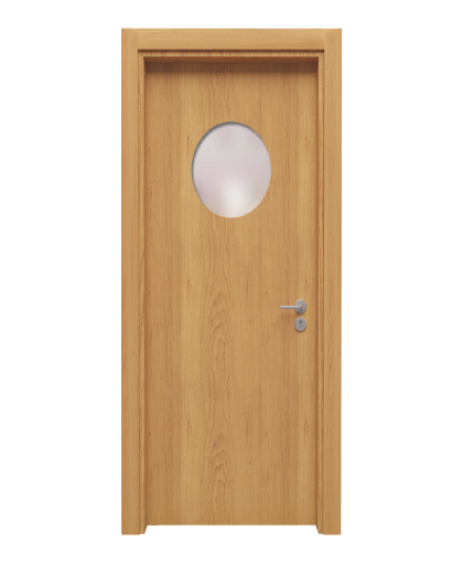 BY-245 Porte intérieure Laqué ou Placage Pvc